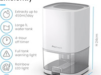 Pro breeze 1000ml luchtontvochtiger - afbeelding 3 van  5