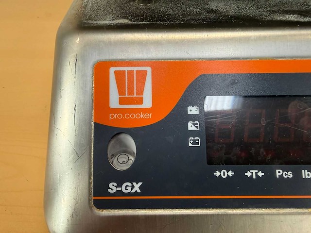 Pro cooker - s-gx - weegschaal - afbeelding 2 van  4