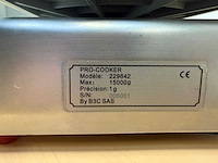 Pro cooker - s-gx - weegschaal - afbeelding 3 van  4