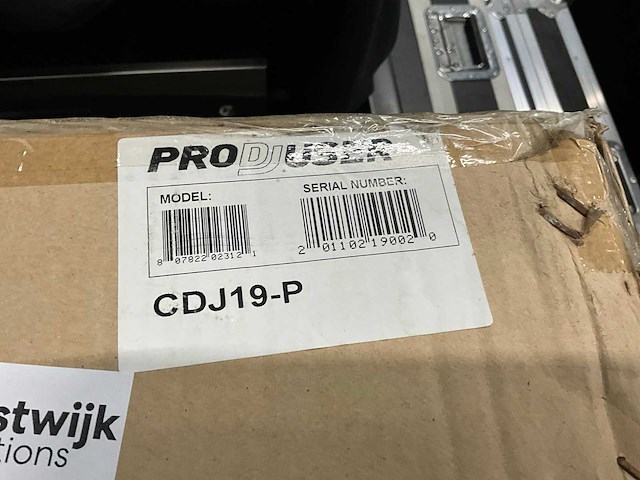 Pro dj user cdj 19-p discobar - afbeelding 3 van  3