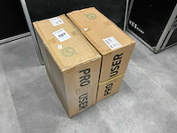 Pro dj user tt1200l-p flightcase platendraaier (2x) - afbeelding 2 van  3