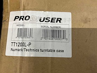 Pro dj user tt1200l-p flightcase platendraaier (2x) - afbeelding 3 van  3