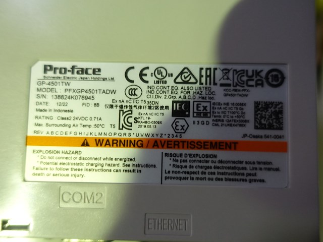 Pro-face schneider - afbeelding 2 van  2