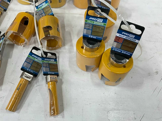 Pro-fit diverse maten gatenzagen geschikt voor steen en hout (18x) - afbeelding 3 van  5