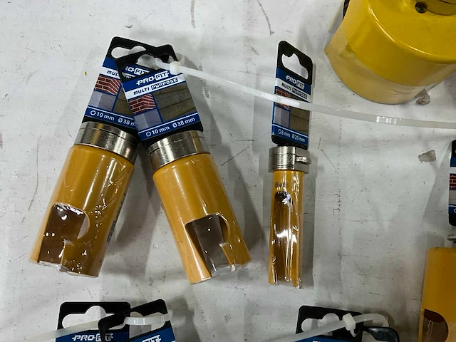 Pro-fit diverse maten gatenzagen geschikt voor steen en hout (18x) - afbeelding 3 van  8