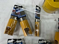 Pro-fit diverse maten gatenzagen geschikt voor steen en hout (18x) - afbeelding 3 van  8