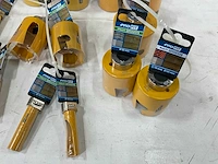 Pro-fit diverse maten gatenzagen geschikt voor steen en hout (18x) - afbeelding 6 van  8