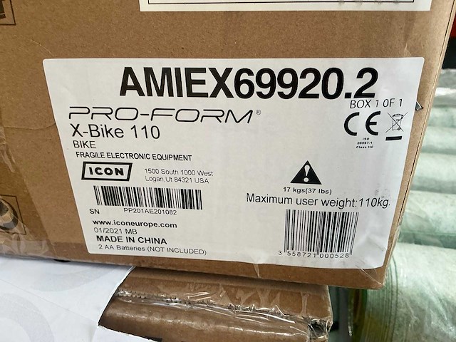 Pro-form x-bike 110 home trainer (2x) - afbeelding 9 van  9