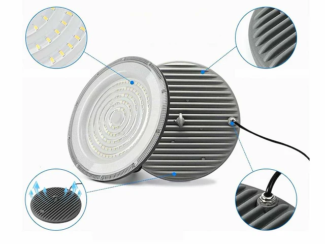 Pro led highbay g2 slim line 100 watt - afbeelding 11 van  11