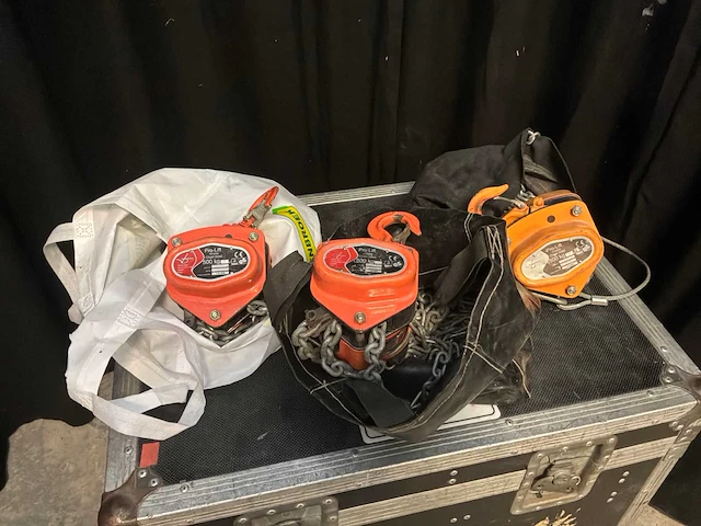 Pro-lift kettingtakel 500kg (3x) - afbeelding 1 van  4