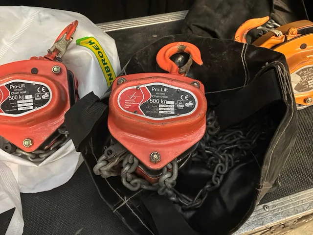 Pro-lift kettingtakel 500kg (3x) - afbeelding 3 van  4