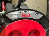 Pro-max kabelhaspel 12m (2x) - afbeelding 4 van  4