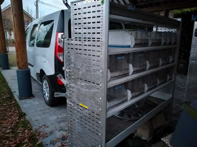 Pro metalen kast voor bedrijfsvoertuigen met 15 bakken - afbeelding 5 van  5