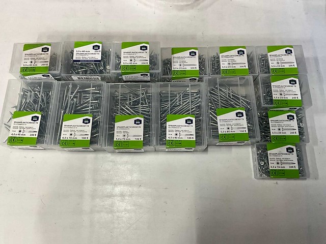 Pro one diverse schroeven (14x) - afbeelding 1 van  5