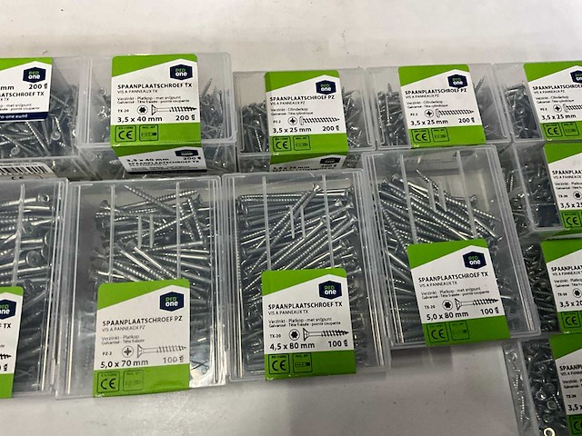 Pro one diverse schroeven (14x) - afbeelding 3 van  5