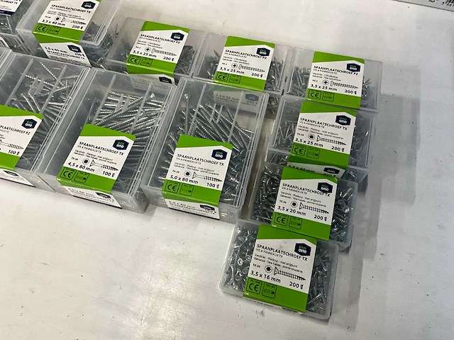 Pro one diverse schroeven (14x) - afbeelding 4 van  5