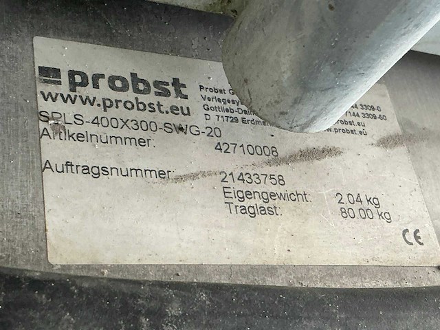 Probst vm-speedy-vs2 vacuümheffer - afbeelding 6 van  6