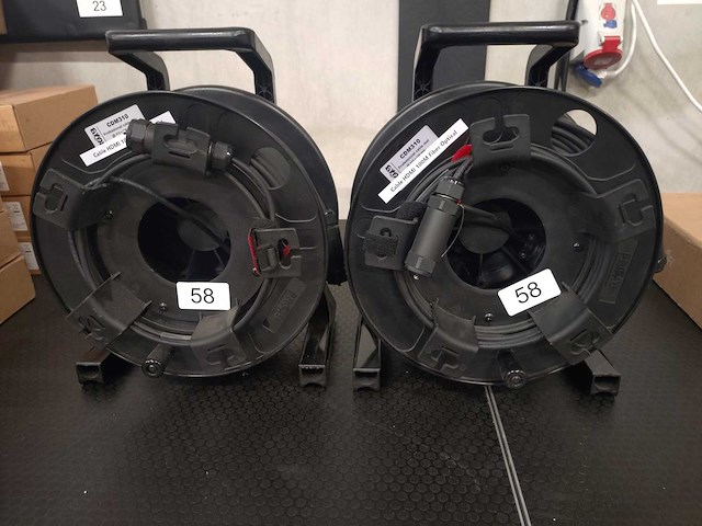 Procab - video - 2x reel hdmi fiber kabel 100m - afbeelding 1 van  2