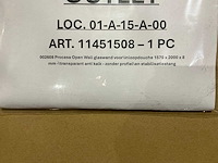 Procasa open wall douchescherm - afbeelding 3 van  3