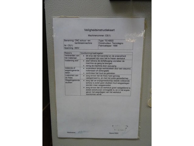 Productiestraat infrezen deurbladen - afbeelding 19 van  26