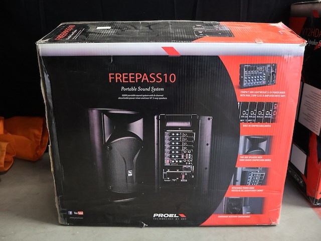 Proel boxen set - afbeelding 2 van  4