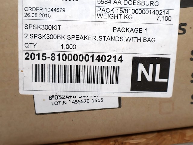 Proel speakerstand (x2) - afbeelding 3 van  3