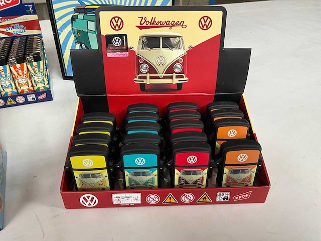 Prof aanstekers in display volkswagen thema (199x) - afbeelding 7 van  9