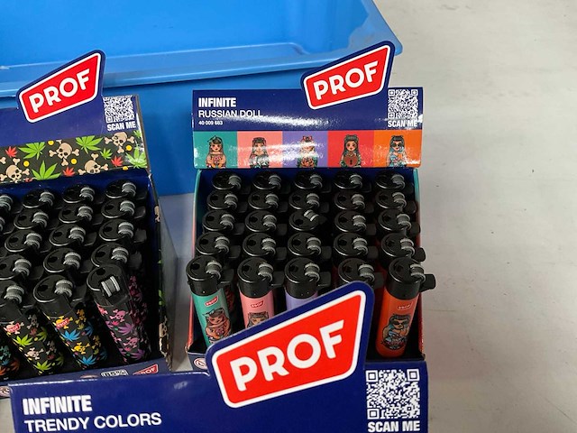 Prof & champ diverse aanstekers in display - afbeelding 4 van  6