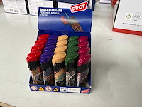 Prof diverse aanstekers in display (116x) - afbeelding 2 van  7