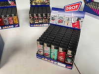 Prof diverse windproof aanstekers in display (299x) - afbeelding 4 van  8