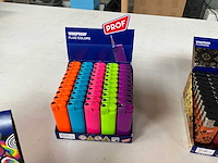 Prof diverse windproof aanstekers in display (299x) - afbeelding 7 van  8