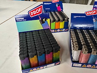 Prof diverse windproof aanstekers in display (348x) - afbeelding 3 van  7
