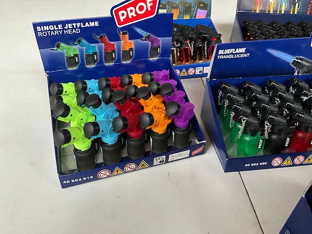 Prof flame aanstekers in display (175x) - afbeelding 1 van  6