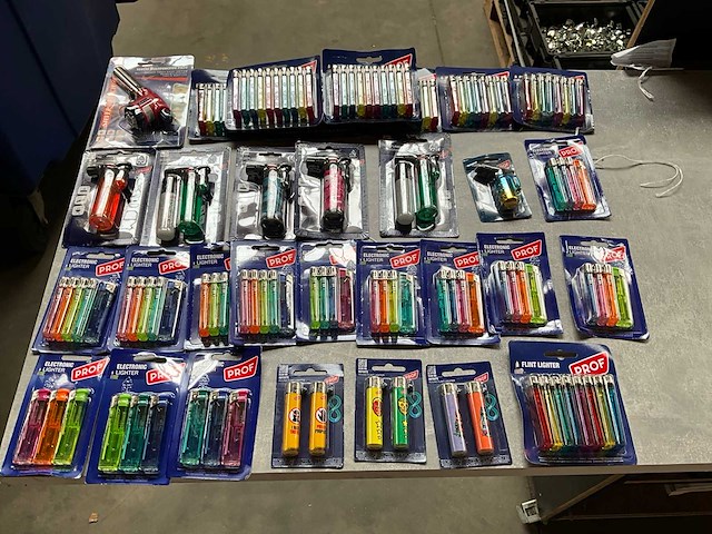 Prof mix kavel diverse aansteker multipacks - afbeelding 1 van  7