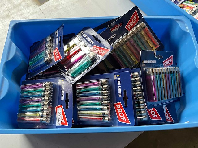 Prof mix kavel diverse multipacks aanstekers - afbeelding 1 van  2