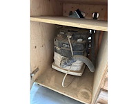 Profesionele tafelschuurmachine met stofafzuiging - belt sanding machine - afbeelding 2 van  5