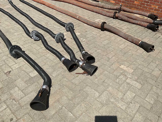 Professioneel afzuigsysteem voor uitlaatgassen - ca. 27 m – incl. 4,5 wand-/railkoppelingen - afbeelding 15 van  15