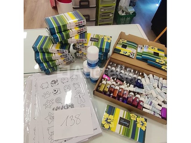Professioneel complete glitter tatoeages kit - afbeelding 5 van  6