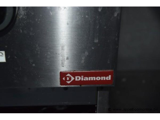 Professioneel gasfornuis met 6 branders, diamond, werking niet gekend - afbeelding 2 van  2