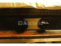 Professioneel gasfornuis onleesbaar merk - afbeelding 2 van  6