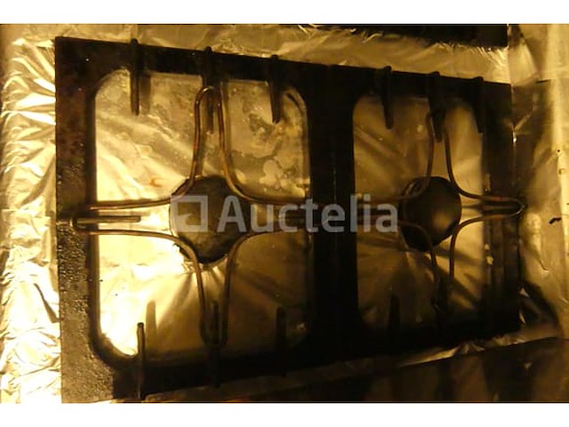 Professioneel gasfornuis onleesbaar merk - afbeelding 5 van  6