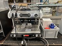 Professioneel koffietoestel la spaziole rombauts - afbeelding 1 van  15