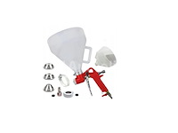 Professioneel luchtdrukpistool (schilderen, pleisteren, zandstralen) kraff&dele