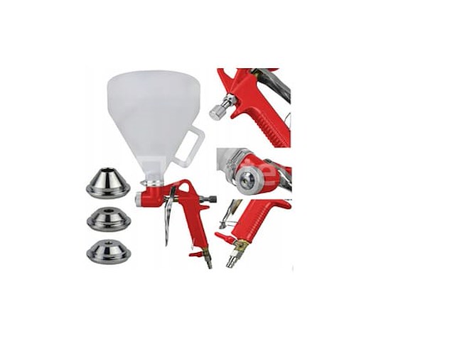 Professioneel luchtdrukpistool (schilderen, pleisteren, zandstralen) kraff&dele - afbeelding 2 van  3