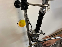 Professioneel roestvrijstalen afwasstation: gootsteen - afbeelding 6 van  7