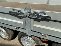 Professionele 3-assige plateauwagen – 540 x 213 cm – 5.400 kg ascapaciteit – ongebruikt - afbeelding 6 van  13