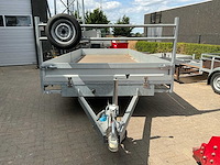 Professionele 3-assige plateauwagen – 540 x 213 cm – 5.400 kg ascapaciteit – ongebruikt - afbeelding 7 van  13