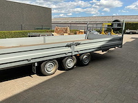 Professionele 3-assige plateauwagen – 540 x 213 cm – 5.400 kg ascapaciteit – ongebruikt - afbeelding 11 van  13