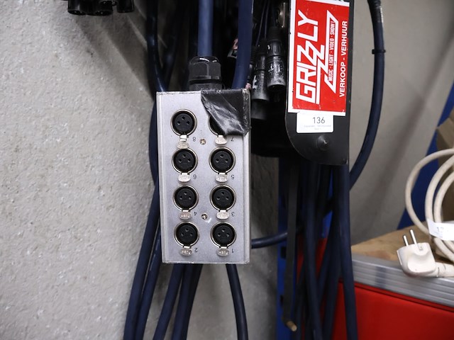 Professionele audio multikabel (x2) - afbeelding 3 van  6