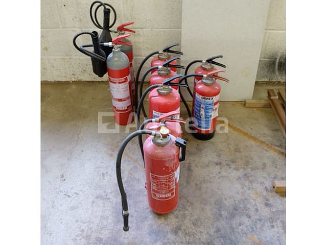 Professionele brandblussers (dimex) - afbeelding 2 van  4
